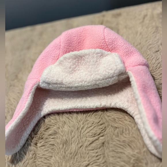 🔆 Bundle items 6 for $30 HB Baby Girl Matching Hat And Mittens - Picture 2 of 9